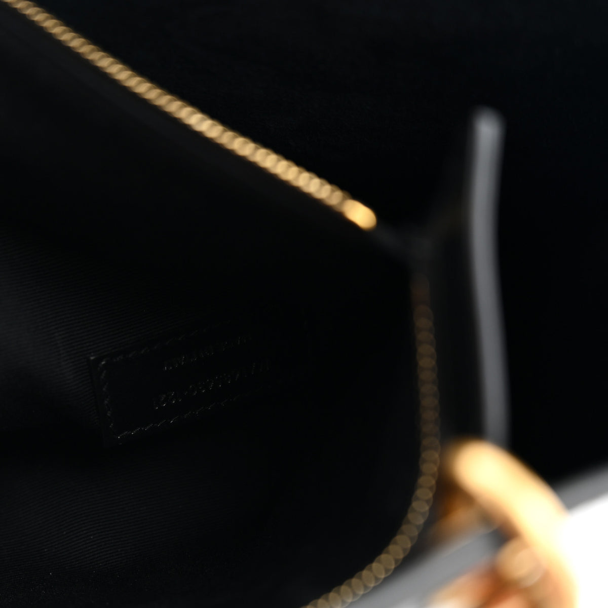 Smooth Calfskin Maillon Cabas Tote Black