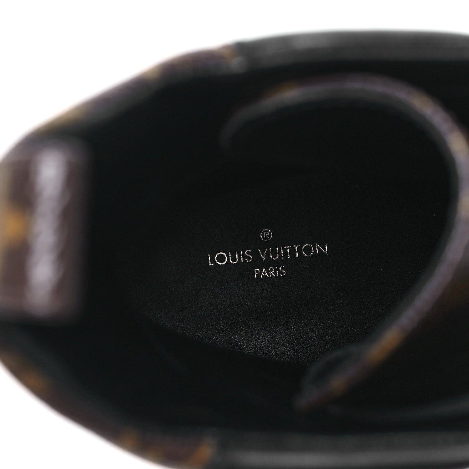 Louis Vuitton Suede Calfskin Monogram Laureate Platform Desert Boots 41 Taupe 8 of 8