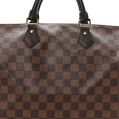 Louis Vuitton Damier Ebene Speedy 35 7 of 10
