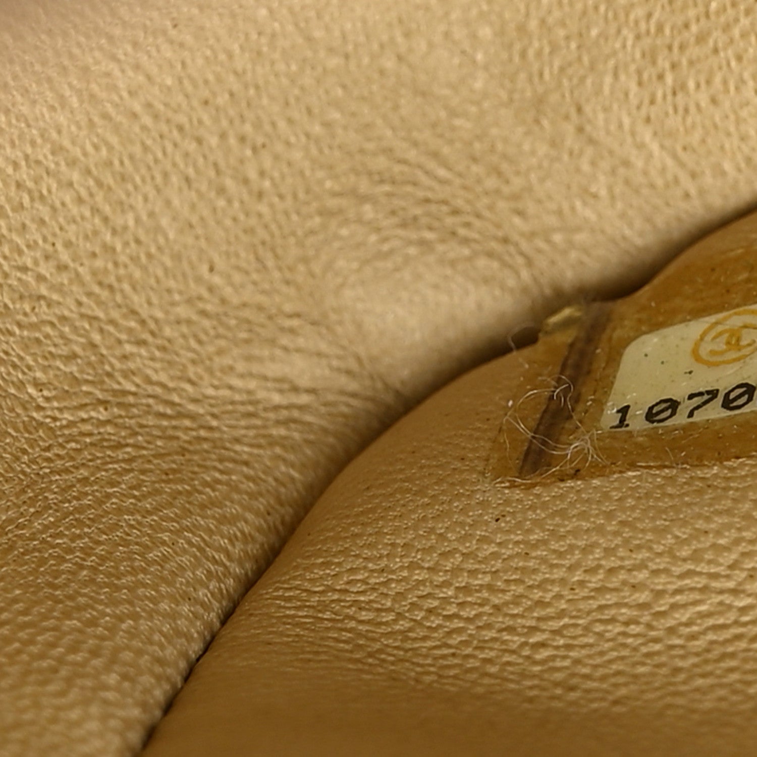 Chanel Ostrich Jumbo Single Flap Light Beige 7 of 12