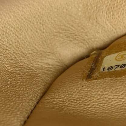 Chanel Ostrich Jumbo Single Flap Light Beige 7 of 12