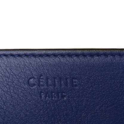 Celine Grained Calfskin Medium Phantom Luggage Indigo 6 of 11