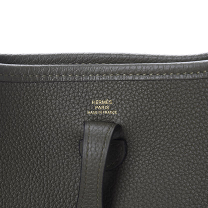Hermes Taurillon Maurice Amazone Evelyne TPM Vert Olive Sauge 8 of 10