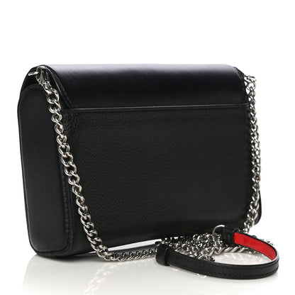 Christian Louboutin Calfskin Love RubyLou Clutch Black 2 of 14