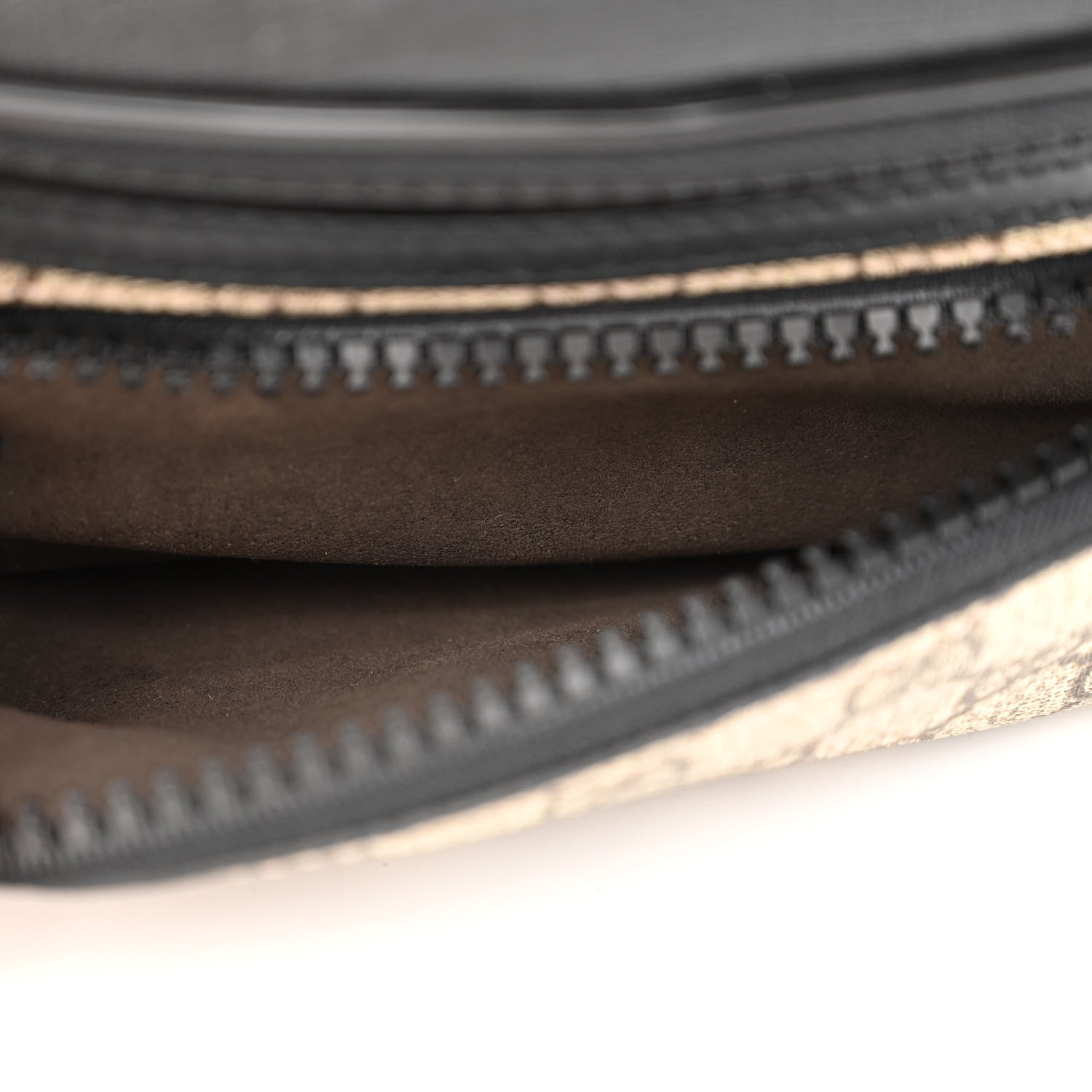 Gucci GG Supreme Monogram Belt Bag Black 6 of 11