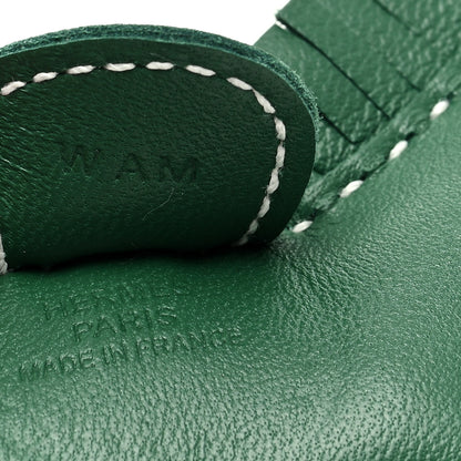 Hermes Milo Lambskin Grigri Rodeo Horse Bag Charm PM Vert Moyen 3 of 4