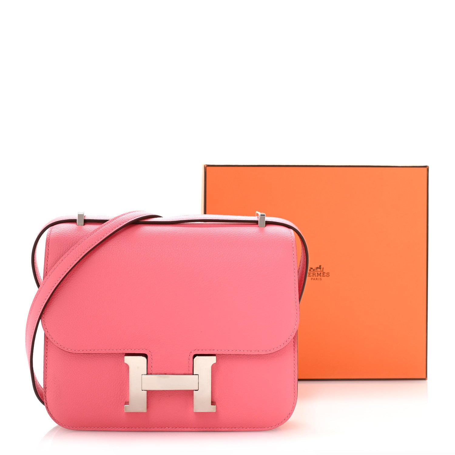 Hermes Evercolor Constance 18 Rose Azalee 11 of 11