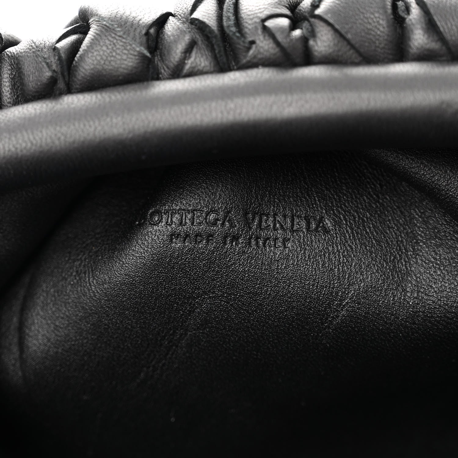 Bottega Veneta Nappa Intrecciato The Mini Pouch Black 6 of 11