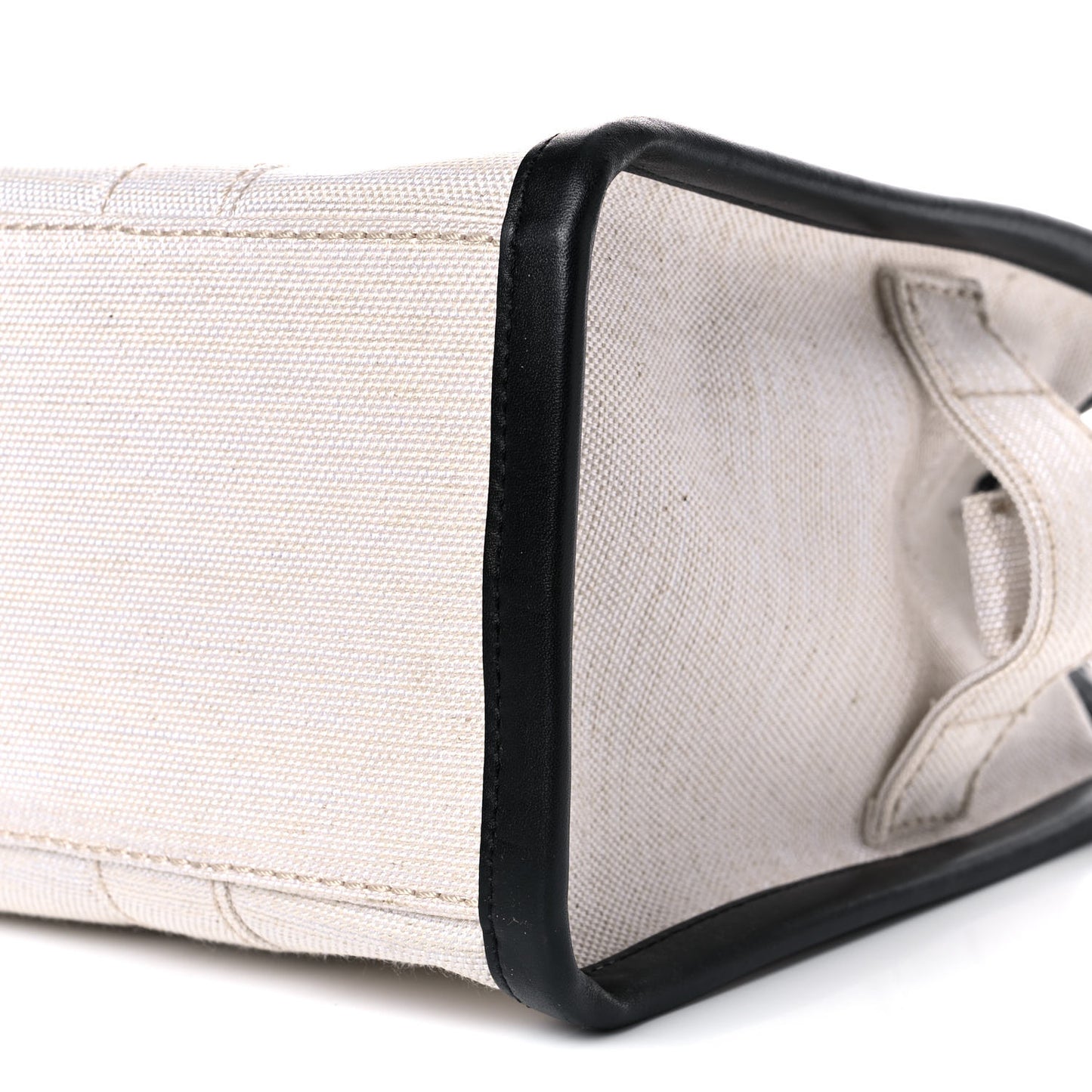 Cotton Canvas The Summer Medium Tote Bag Beige
