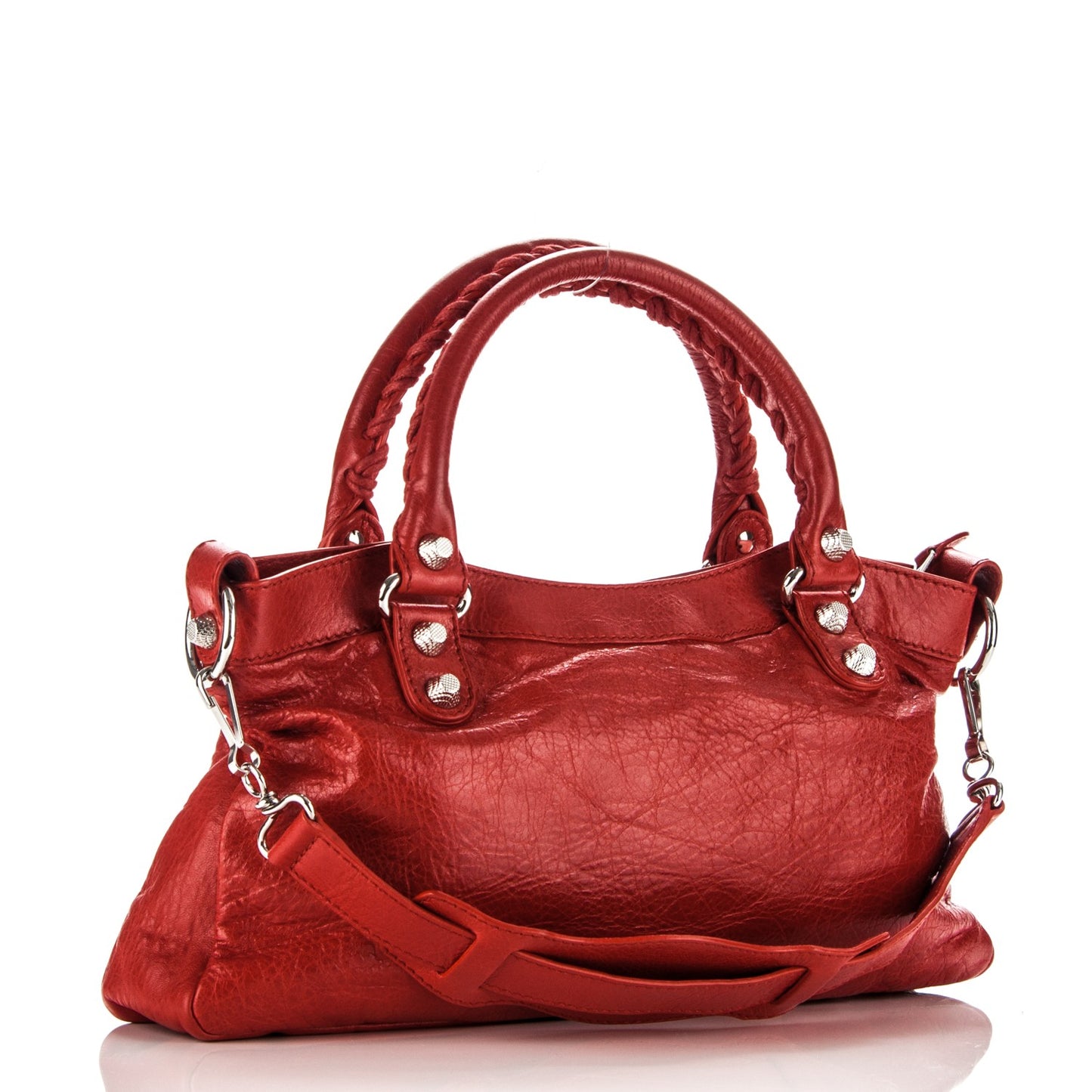 Agneau Giant 12 Silver Hardware First Rouge Cardinal