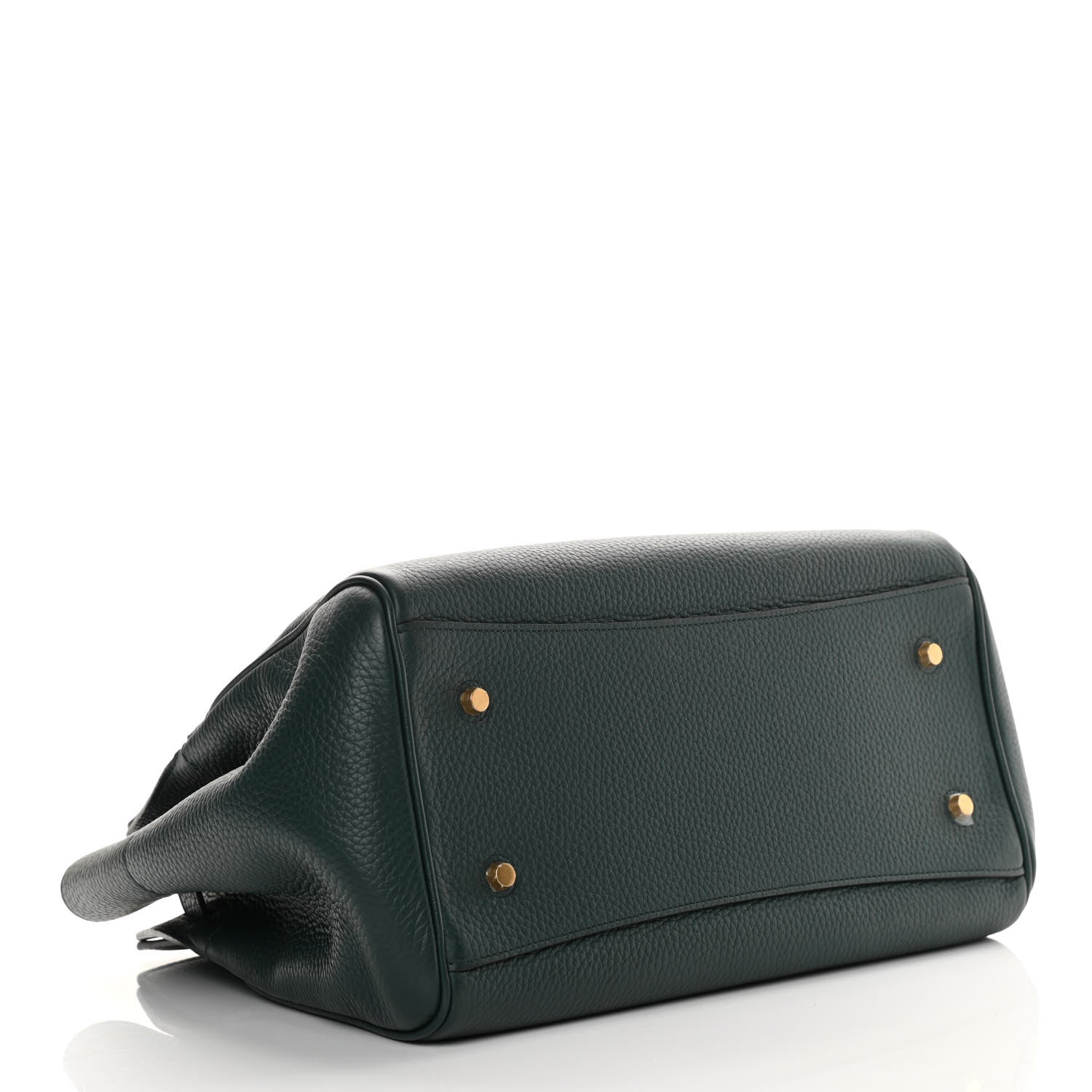Mulberry Heavy Grain Belted Bayswater Tote Mulberry Green 4 of 10