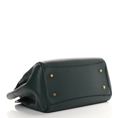 Mulberry Heavy Grain Belted Bayswater Tote Mulberry Green 4 of 10