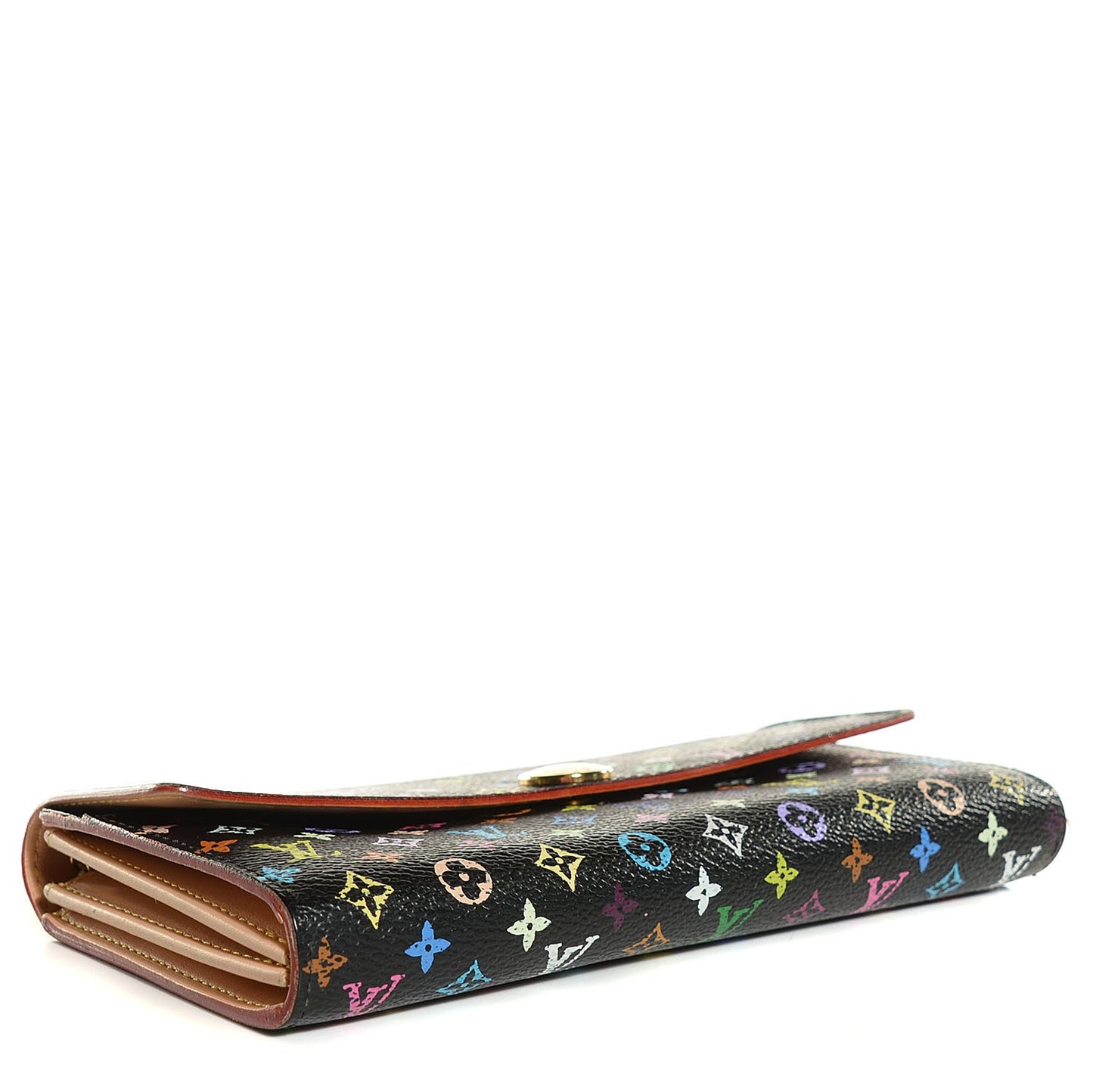 Monogram Multicolor Sarah Wallet Black