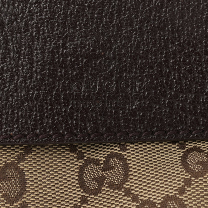 Gucci GG Monogram Double Pocket Belt Bag Dark Brown 6 of 11