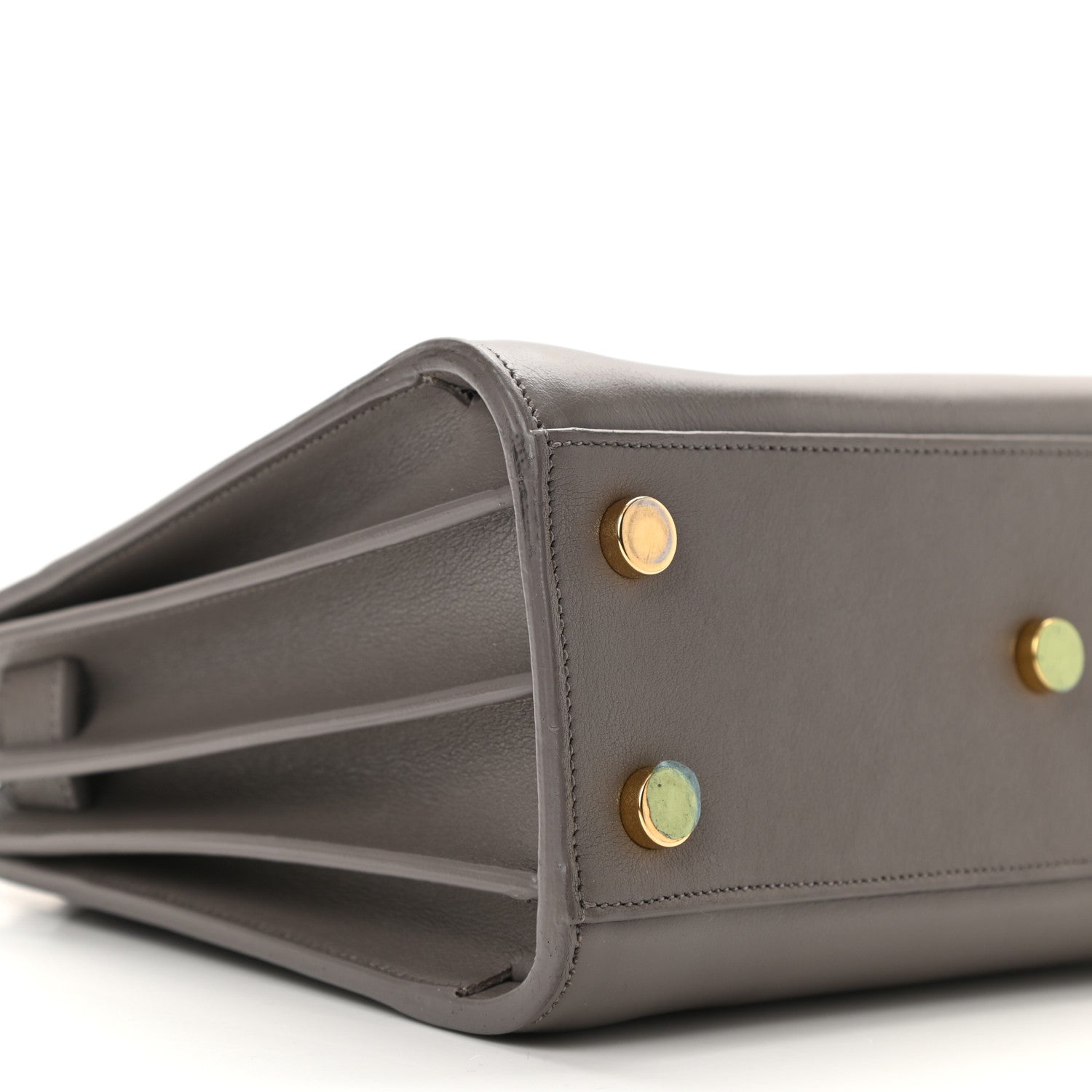 Saint Laurent Calfskin Nano Sac De Jour Fog 8 of 9