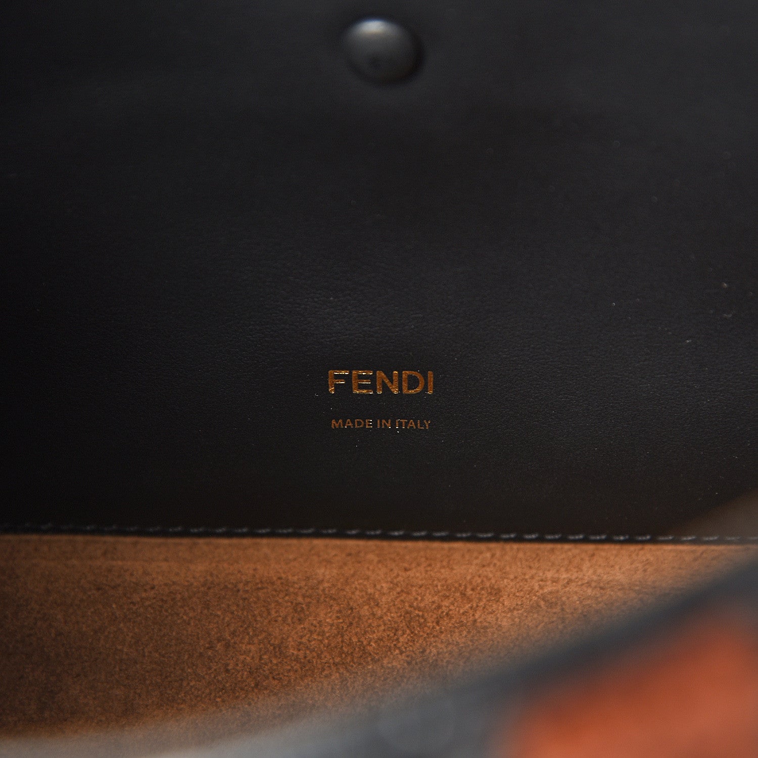 Fendi Agnello Old Shine Shearling F is Fendi Embossed Kan U Shoulder Bag Black Foresta 5 of 8