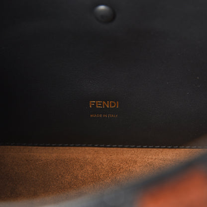 Fendi Agnello Old Shine Shearling F is Fendi Embossed Kan U Shoulder Bag Black Foresta 5 of 8