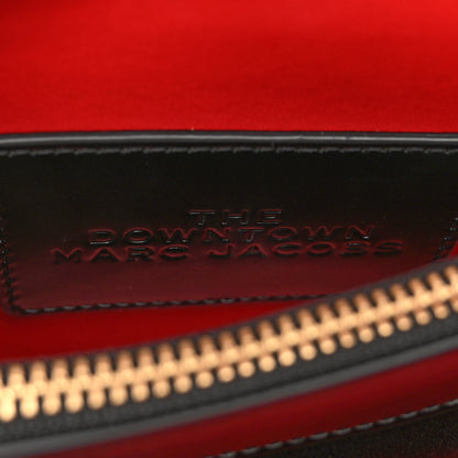 Marc Jacobs Shiny Calfskin Uptown Top Handle Bag Black 6 of 10