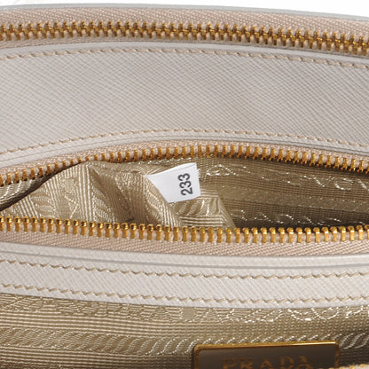 Prada Saffiano Lux Small Tote Talco 8 of 8