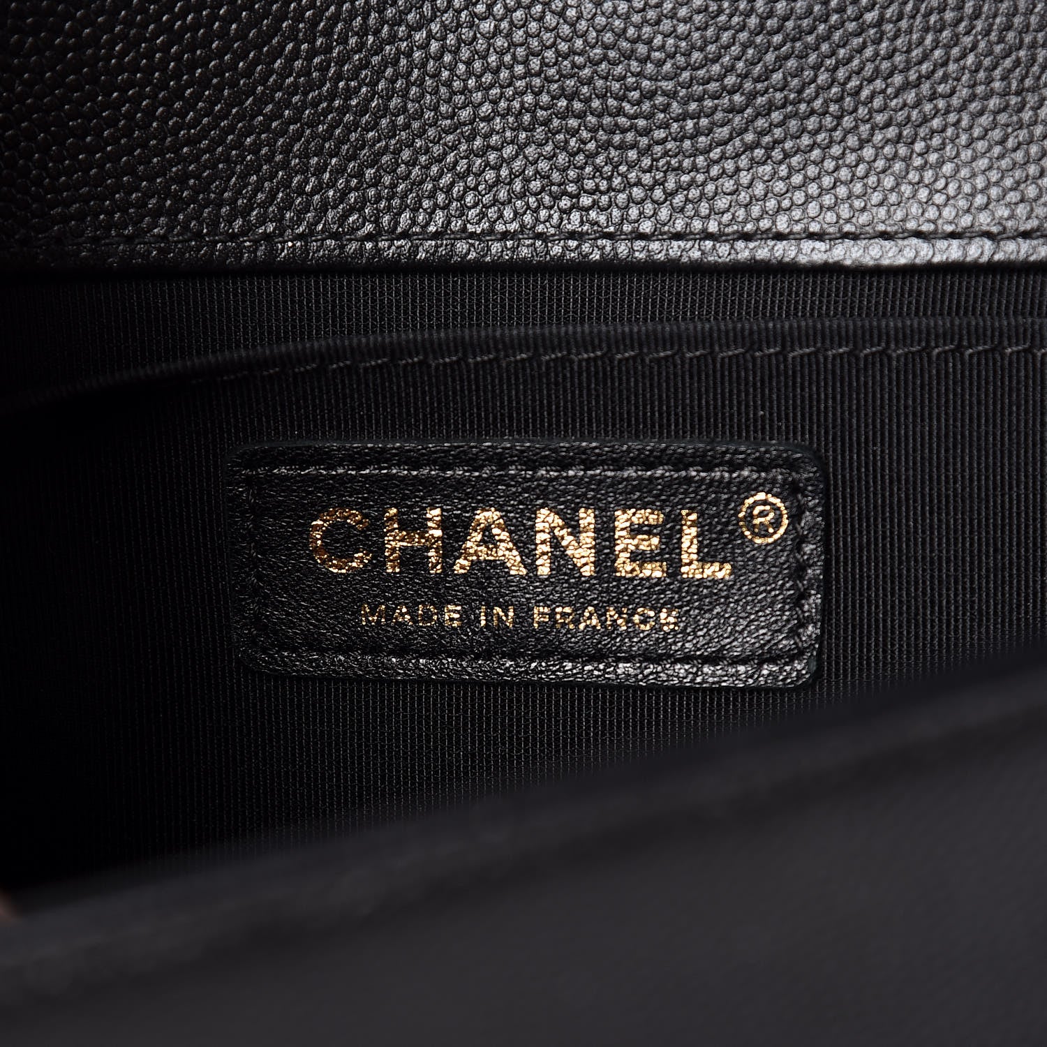 Chanel Caviar Quilted Medium Boy Flap Black 6 of 11