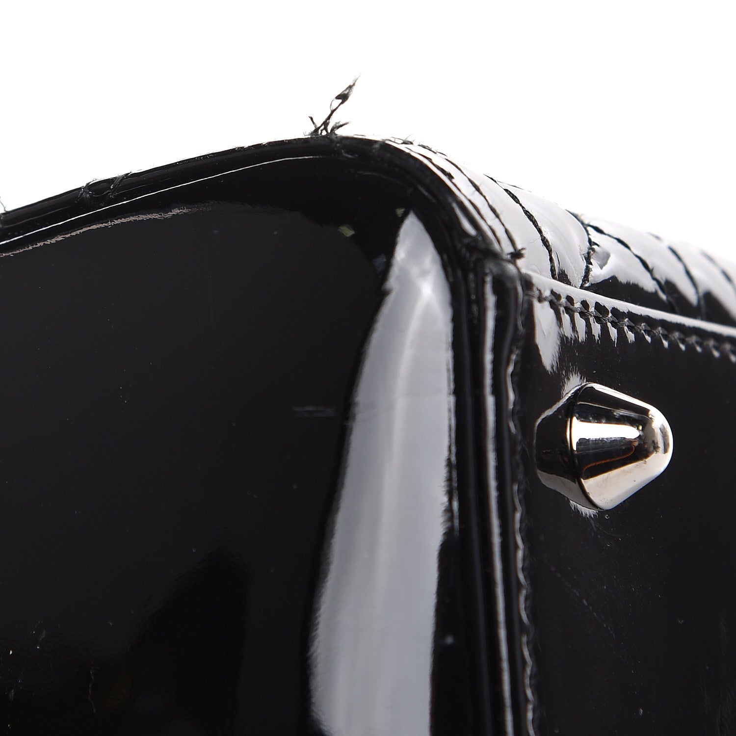 Christian Dior Patent Cannage Large Lady Dior Black 12 of 15