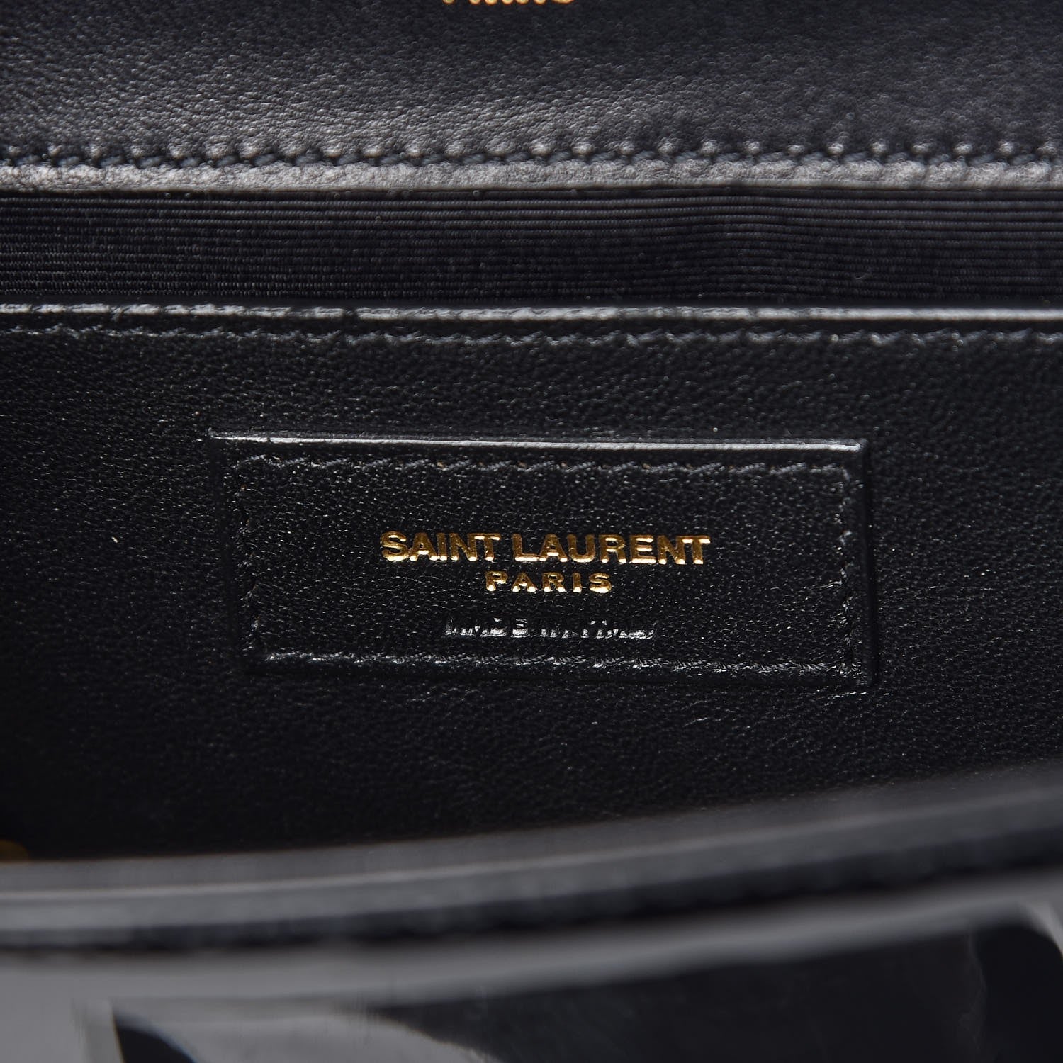 Saint Laurent Patent Small Monogram Kate Satchel Black 7 of 8