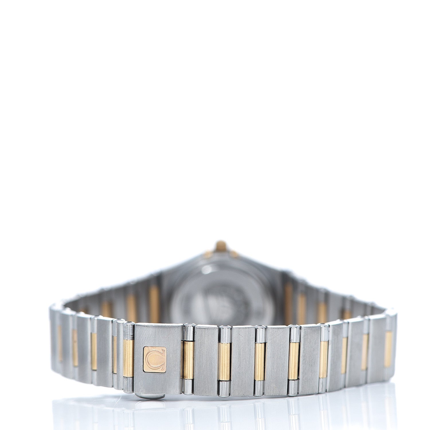 Omega Stainless Steel 18K Red Gold Diamond Bezel Mother of Pearl 23mm Constellation Quartz Watch 895.1203 3 of 5