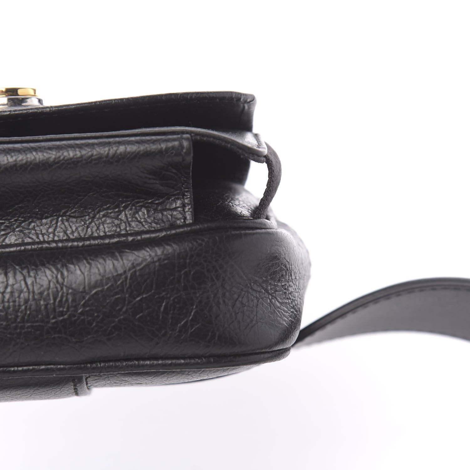 Gucci Fluffy Calfskin Mini Morpheus Belt Bag 70 28 Black 23 of 23