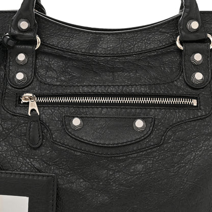 Balenciaga Agneau Giant 12 Silver Hardware City Black 8 of 17