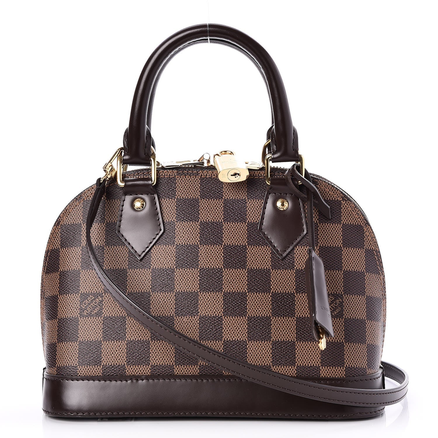 Louis Vuitton Damier Ebene Alma BB 1 of 8