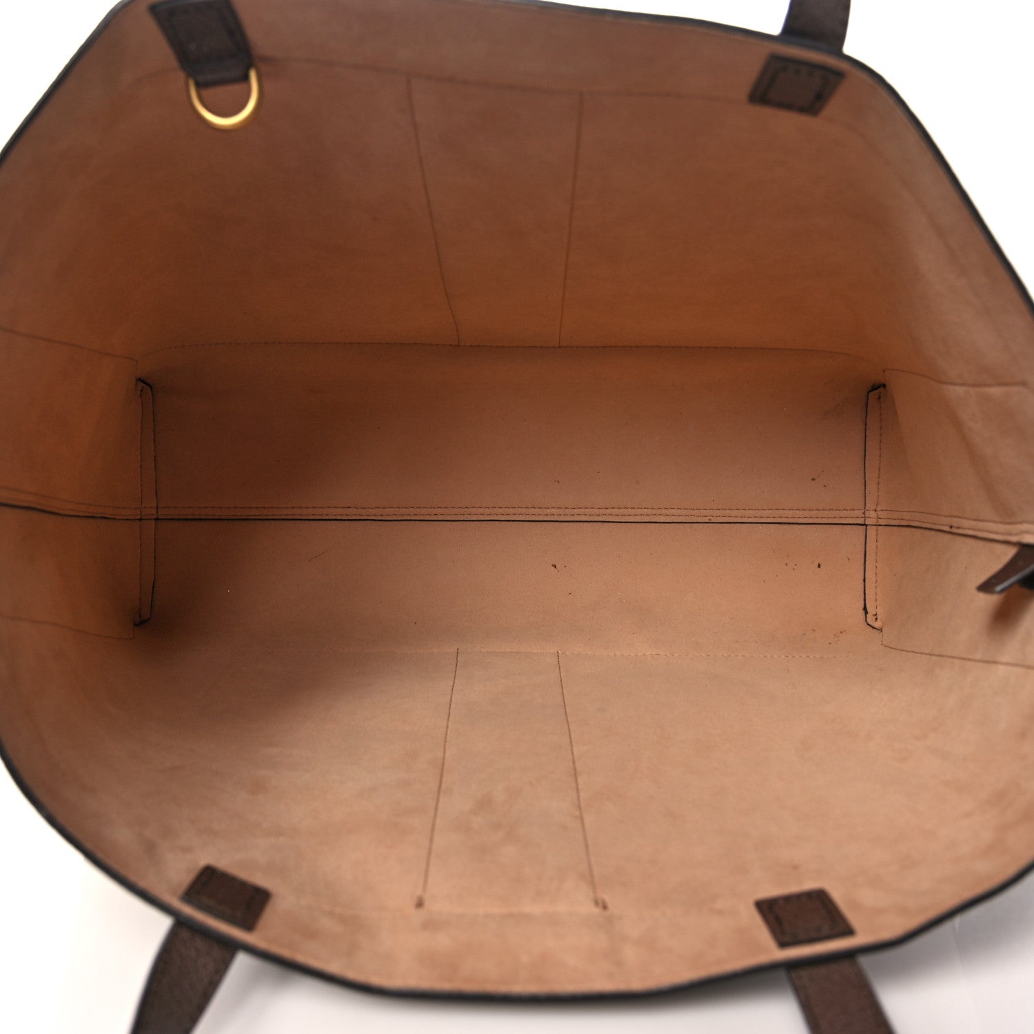 Gucci GG Supreme Monogram Web Ophidia Tote Brown 6 of 17