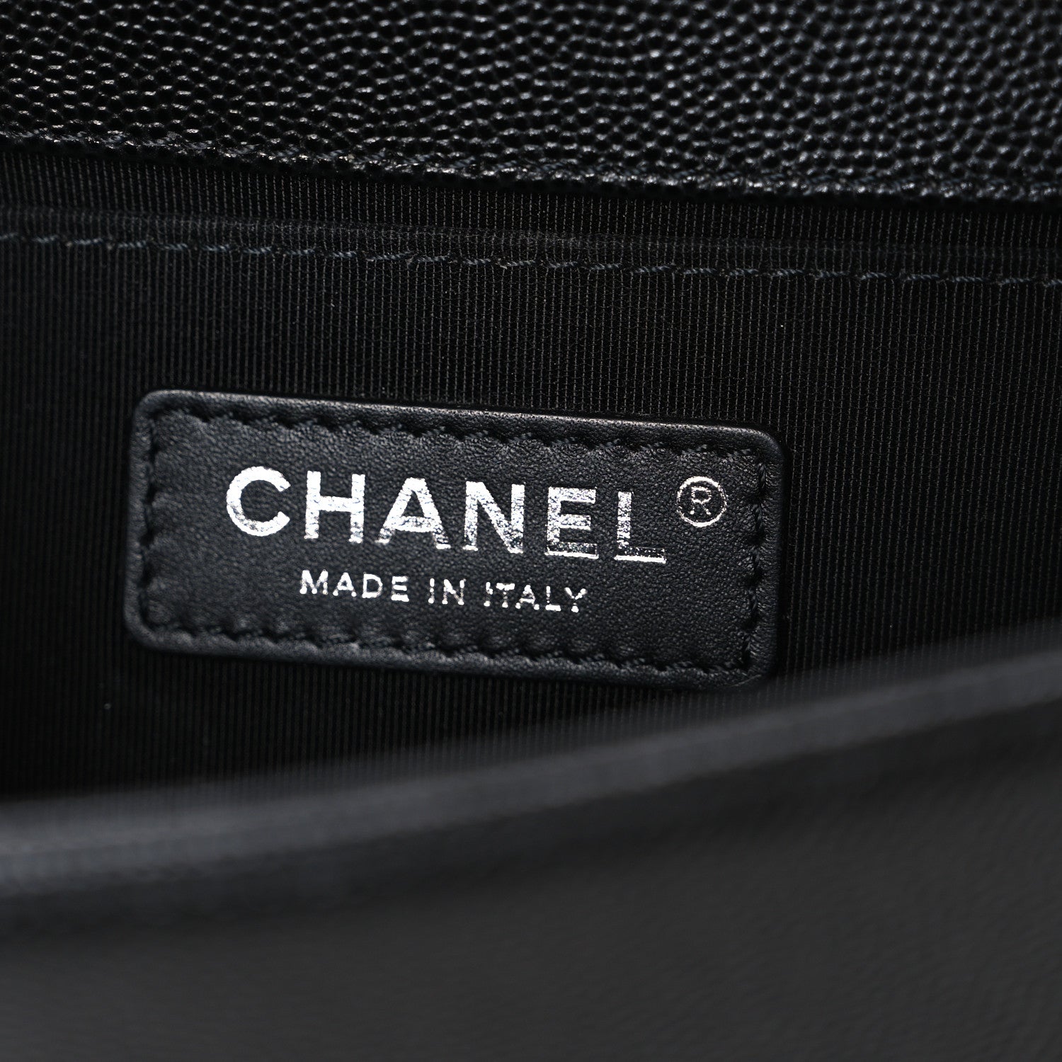 Chanel Caviar Quilted Small Boy Flap Black 6 of 10