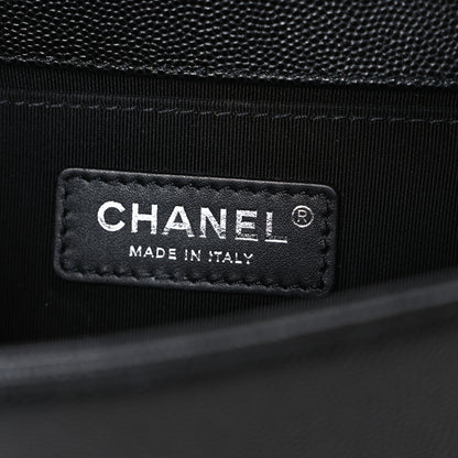 Chanel Caviar Quilted Small Boy Flap Black 6 of 10
