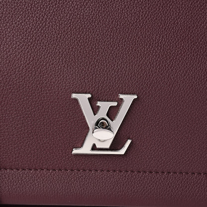 Louis Vuitton Soft Calfskin Lockme II Top Handle Prune 7 of 9