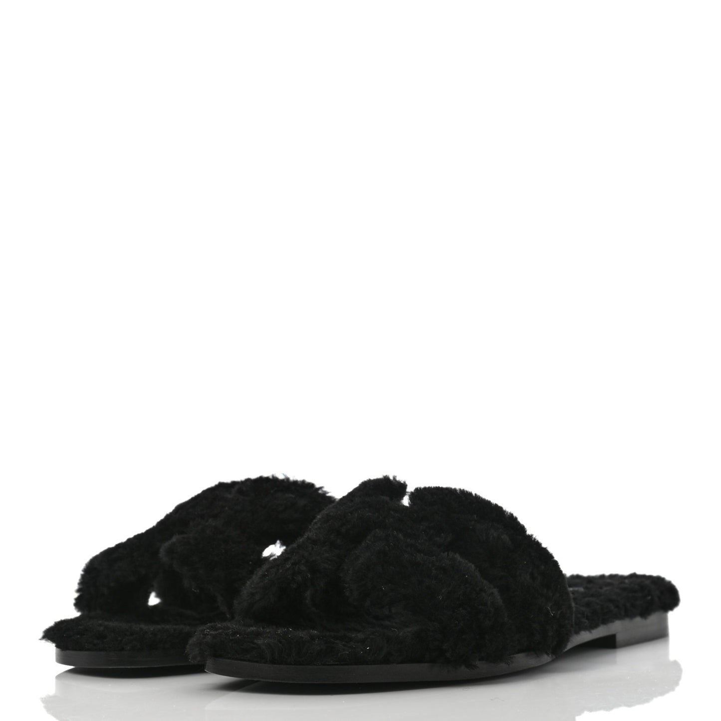 Woolskin Oran Sandals 38.5 Black