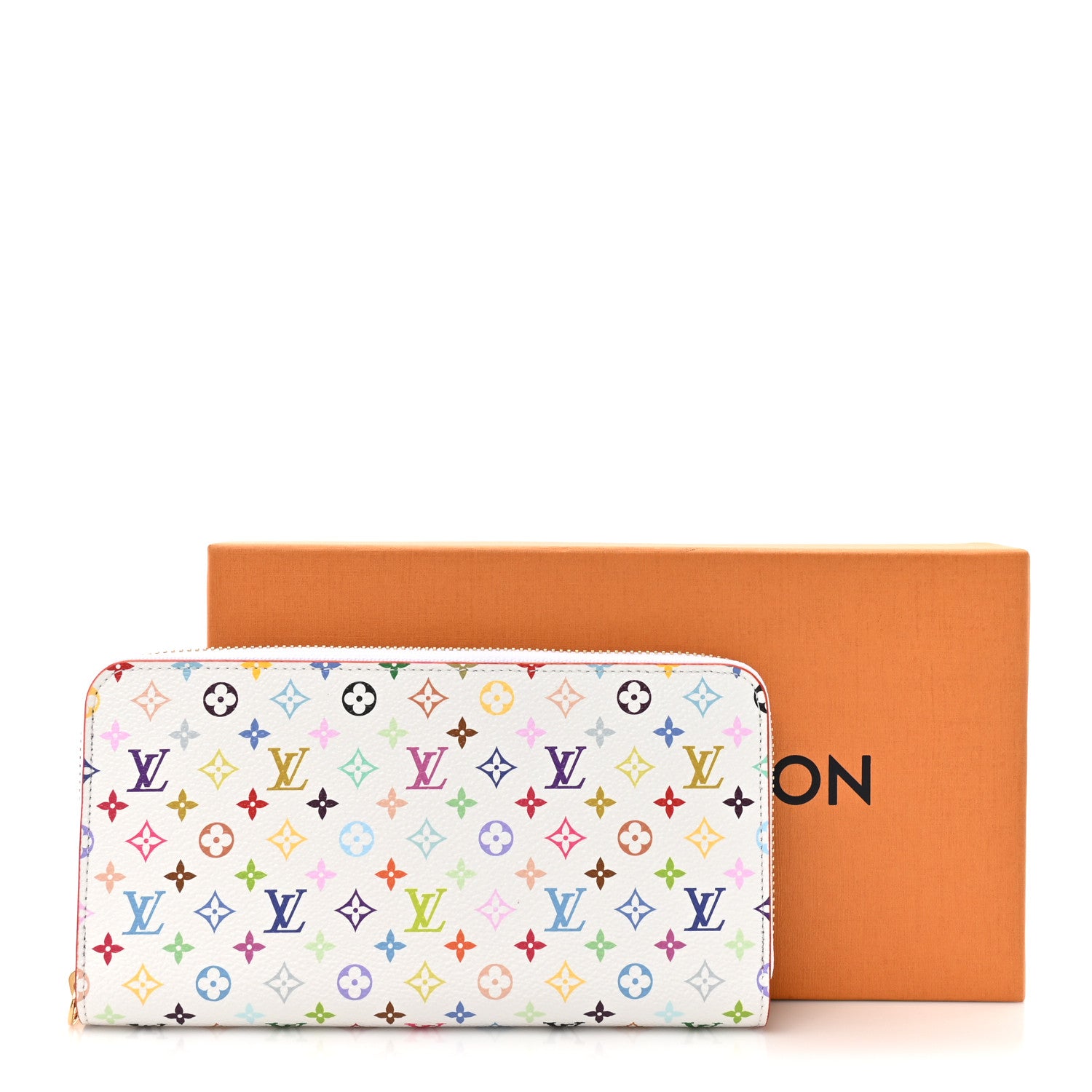 Louis Vuitton LV X TM Monogram Multicolor Zippy Wallet White 9 of 9