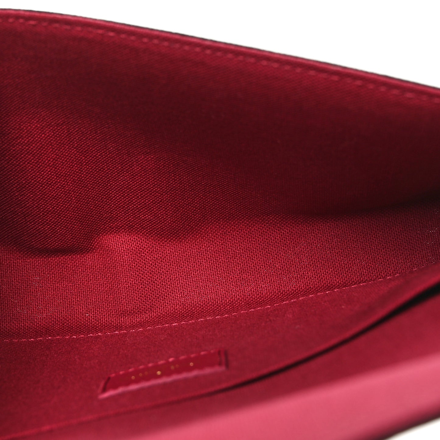 Monogram Pochette Felicie Chain Wallet Fuchsia