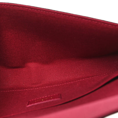 Louis Vuitton Monogram Pochette Felicie Chain Wallet Fuchsia 6 of 10