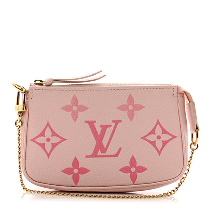 Louis Vuitton Empreinte Monogram Giant By The Pool Mini Pochette Accessories Bouton De Rose 1 of 9