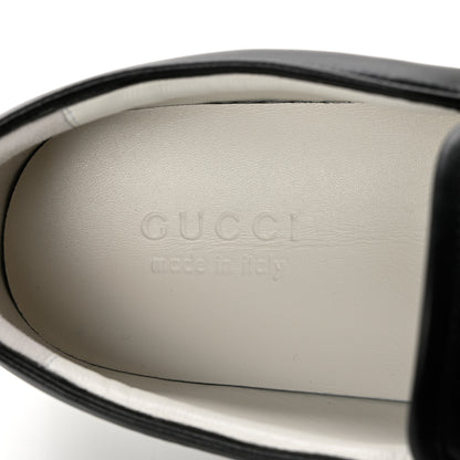 Gucci Calfskin GG Monogram Embossed Perforated Mens Dublin Slip On Sneakers 11 Black 7 of 9