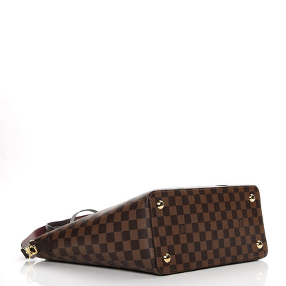 Louis Vuitton Damier Ebene Taurillon Jersey Bordeaux 5 of 9