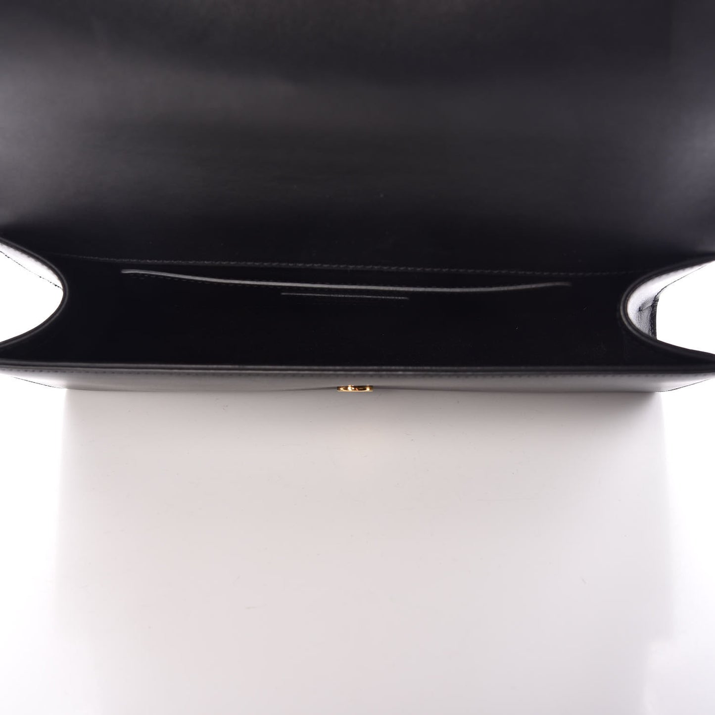 Calfskin Classic Monogram Tassel Clutch Black