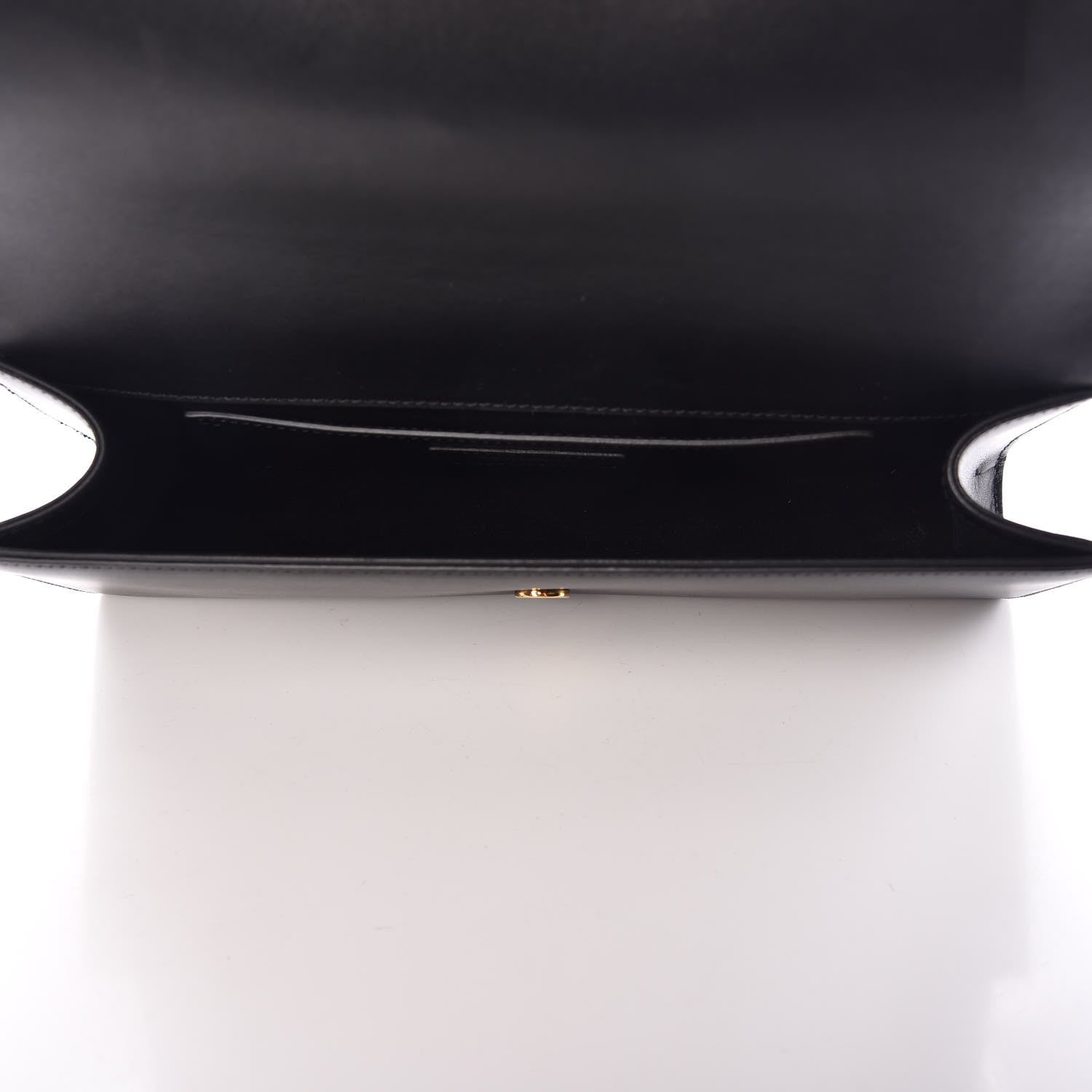 Saint Laurent Calfskin Classic Monogram Tassel Clutch Black 5 of 13