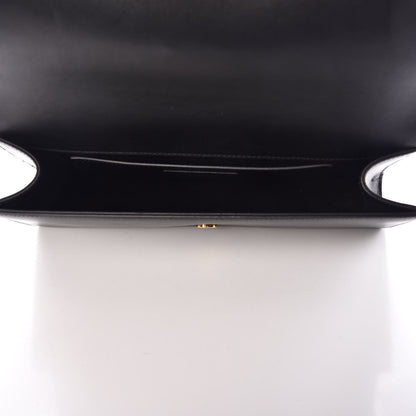 Saint Laurent Calfskin Classic Monogram Tassel Clutch Black 5 of 13