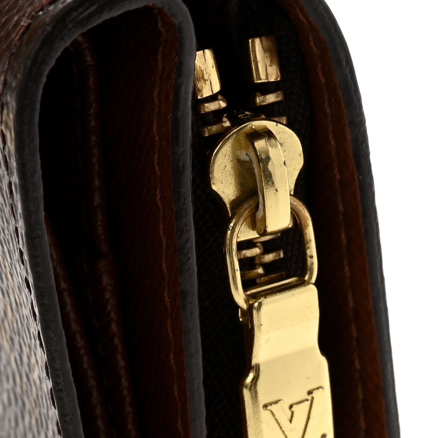 Monogram Compact Zippe Zipped Wallet