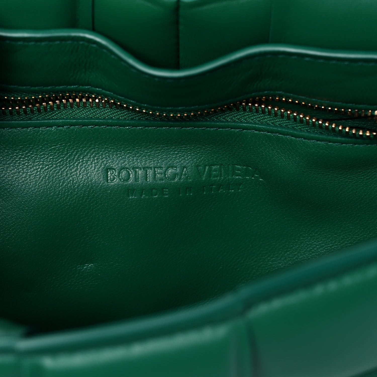 Bottega Veneta Nappa Maxi Intreccio Padded Cassette Crossbody Bag Racing Green 6 of 9