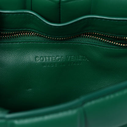 Bottega Veneta Nappa Maxi Intreccio Padded Cassette Crossbody Bag Racing Green 6 of 9