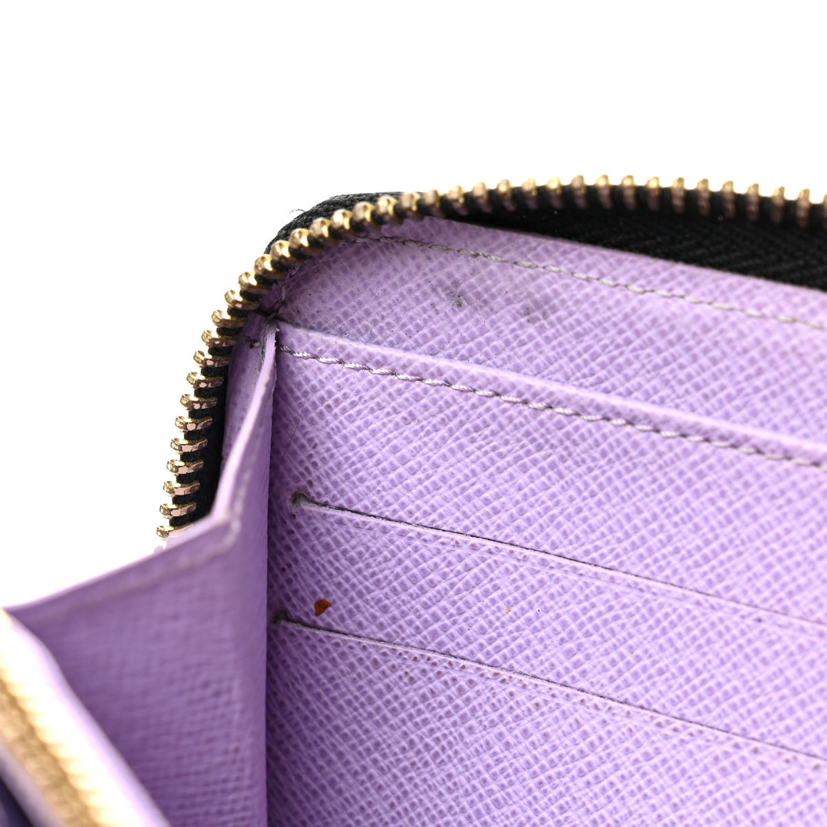 Louis Vuitton Monogram Multicolor Zippy Wallet Black Violet 9 of 11