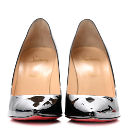 Christian Louboutin Patent Decollete 554 85 Pumps 40.5 Black 3 of 10