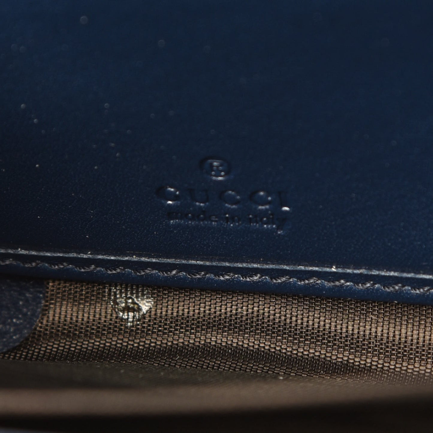 Calfskin Matelasse GucciGhost GG Marmont Zip Around Wallet Blue Agata Hibiscus Red